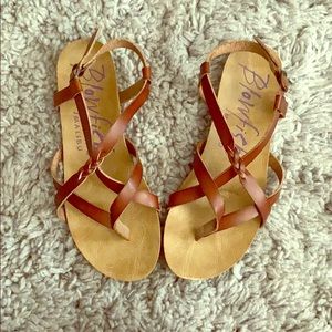 Slightly worn Sandals by Blowfish Malibu